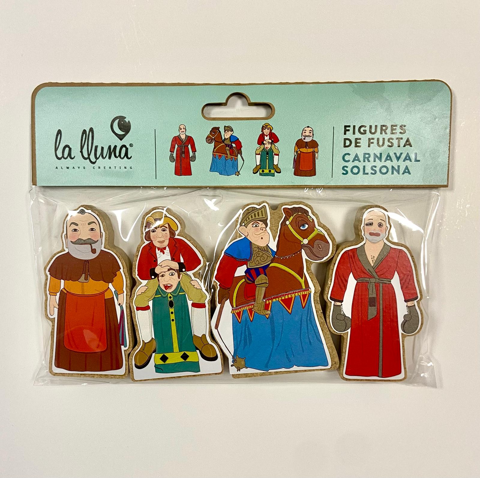 Figures de fusta – Gegants del Carnaval de Solsona