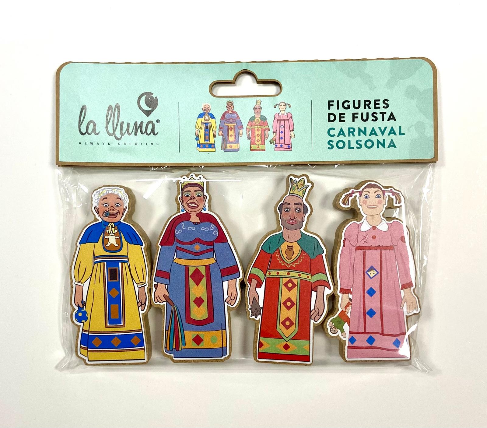 Figures de fusta – Gegants del Carnaval de Solsona