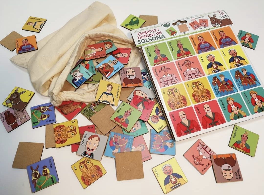 Joc de les Parelles (Memory) – Gegants i Bestiari de Solsona
